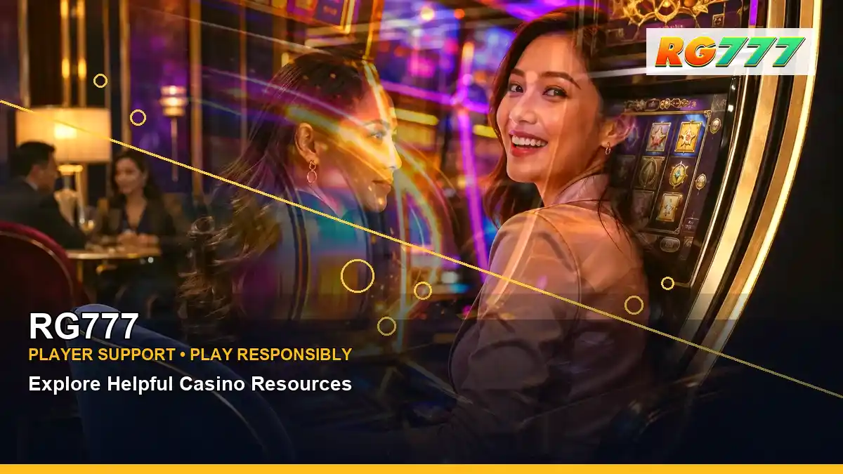 RG777 layered collage coins casino cashback rewards highlighting mobile-friendly casino play