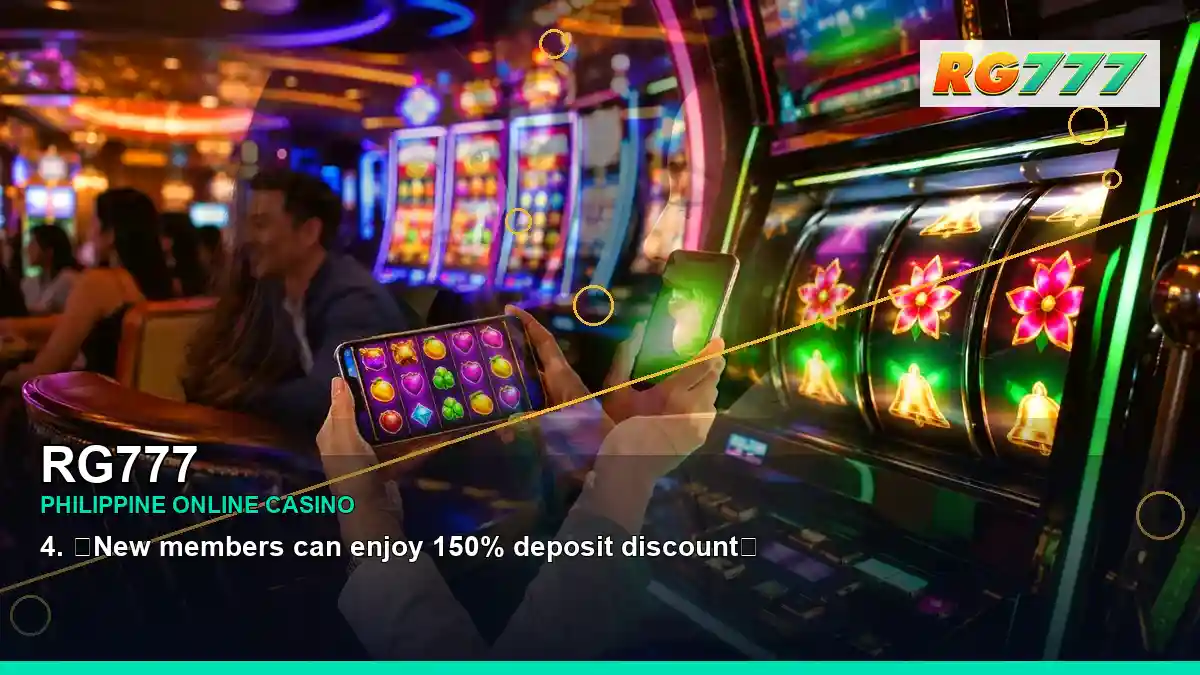 RG777 gold-lit gold jackpot slot games in a layered collage layout for Philippine players