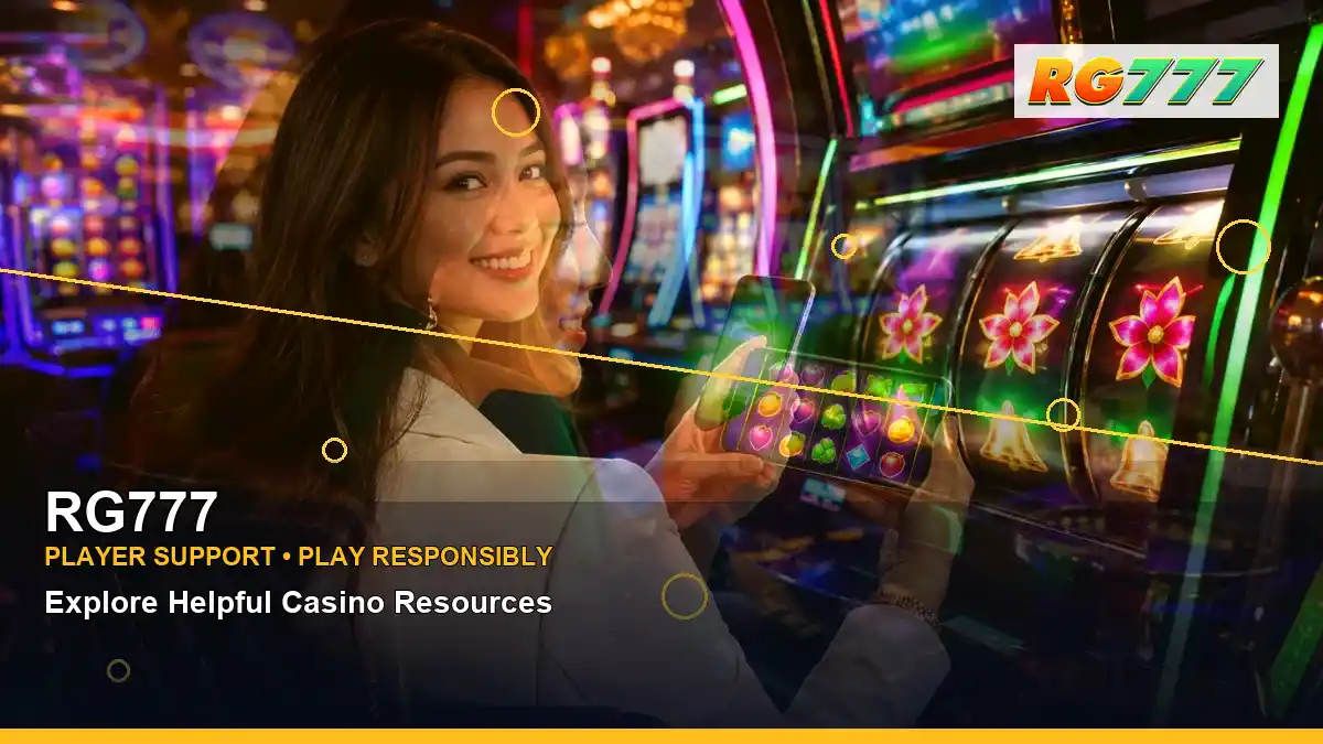 RG777 layered collage lucky reels online slot games highlighting mobile-friendly casino play